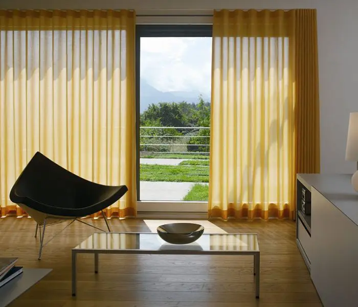 yellow-curtain-london-uk-shading-specialists Image of yellow curtains in london uk